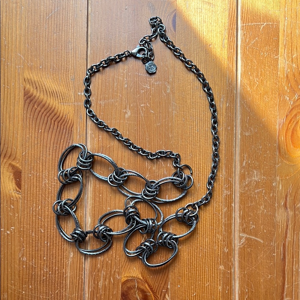 Elegant Silver Chain Necklace